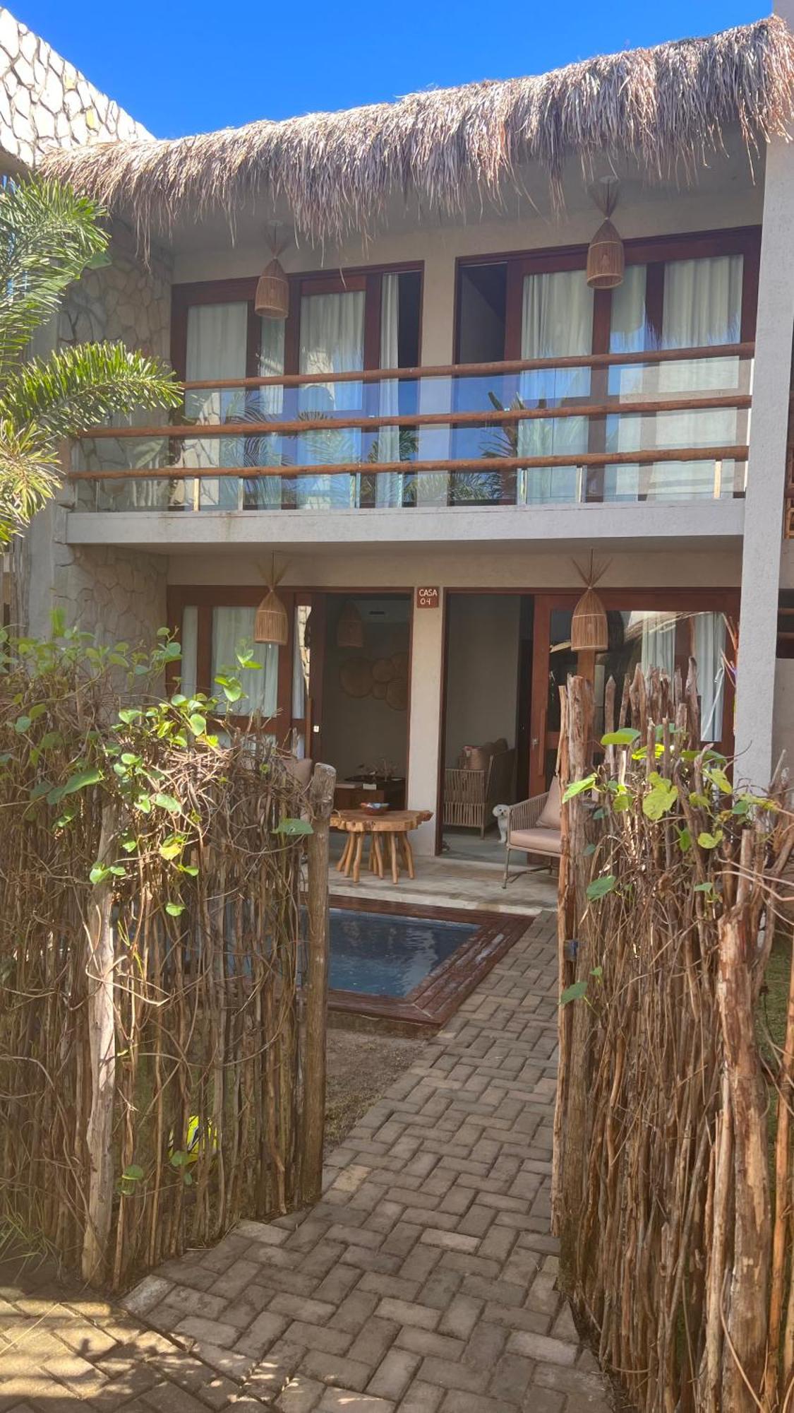 Casa De Luxo Na Praia Do Patacho - Cond. Azulu, Casa 04 Villa Pôrto de Pedras Exterior foto